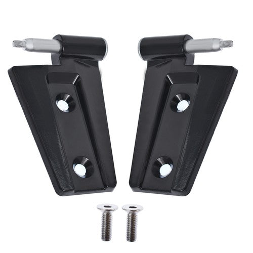 Set of 2 Door Hinges Black Suit For Jeep Wrangler 2007 2008-2017 Unlimited JK
