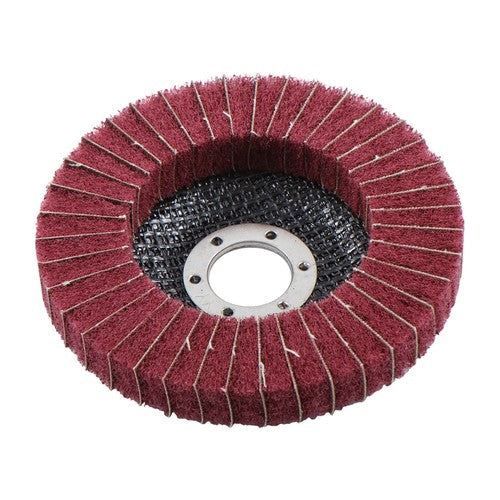 10 Pack 4-1/2 Inch Scour Flap Discs 120 and 240 Grit Grinding Sanding Discs