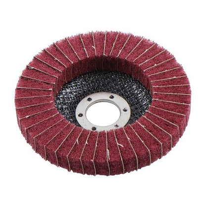 10 Pack 4-1/2 Inch Scour Flap Discs 120 and 240 Grit Grinding Sanding Discs