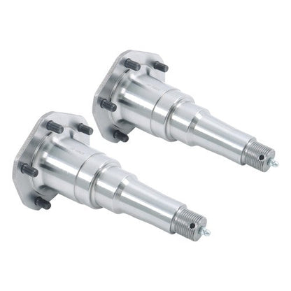 New 2-Pack #42 Weld-On Spindles With Flange Fit For 7,000lb Trailer Axles-2 1/4"