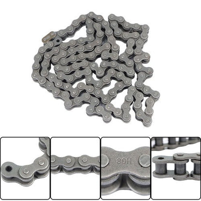 #80H Heavy Duty Roller Chain × 10 Feet With 1 Connector New
