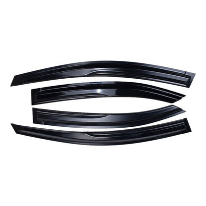 FOR 2022-2025 SUBARU WRX VB M STYLE 3D WAVY WINDOW VISOR RAIN GUARD DEFLECTOR