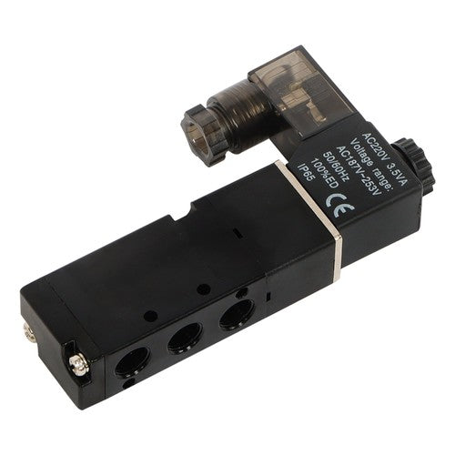 5 Way 1/8" Solenoid Valve Pneumatic Air Control 24 VDC Coil v dc