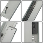 4 Pairs Undermount Drawer Slides 15 inch Undermount Soft Close Drawer Slides