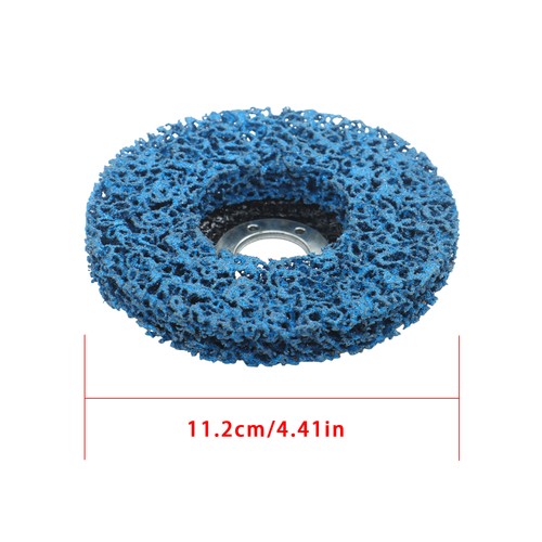 10 Pack: 4-1/2" x 7/8" Diamond Discs Stripping Wheel (5 pcs purple & 5 pcs blue)
