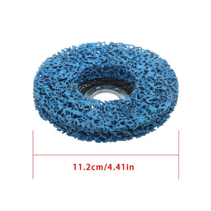 10 Pack: 4-1/2" x 7/8" Diamond Discs Stripping Wheel (5 pcs purple & 5 pcs blue)