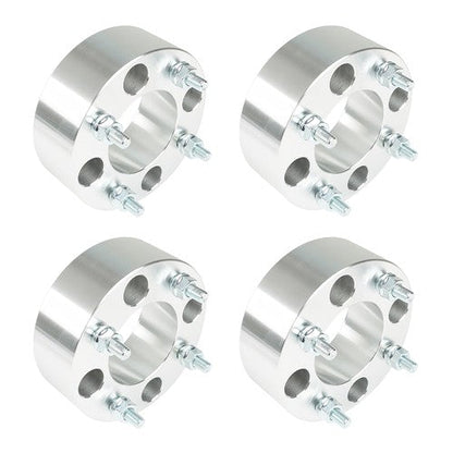 Wheel Spacers For Honda Rincon 680 4x110 2" 74mm M10x1.25 Silver X4