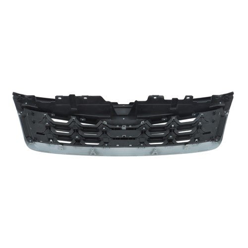 Front Bumper Upper Grille Replacement Plastic Gray For Subaru Forester 2011-2013