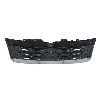 Front Bumper Upper Grille Replacement Plastic Gray For Subaru Forester 2011-2013