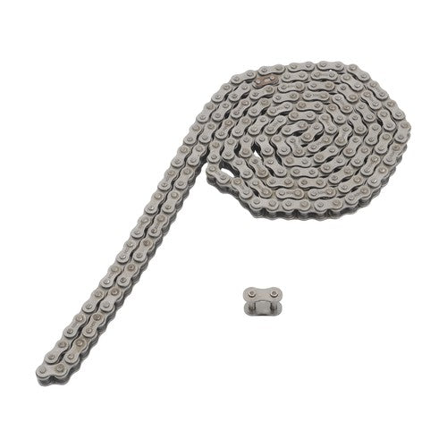 50H Heavy Duty Roller Chain 10 Feet w/Connecting Link with 2 connectors