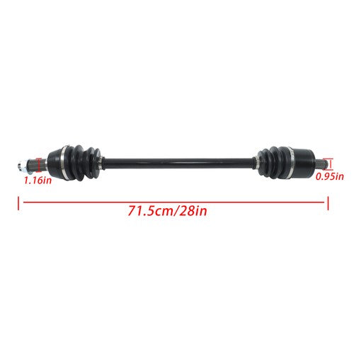 Fit For Polaris Ranger XP 900 1332637 Front Left and Right CV Axles Drive Shaft