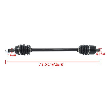 Fit For Polaris Ranger XP 900 1332637 Front Left and Right CV Axles Drive Shaft