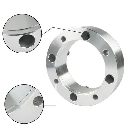 4X Wheel Spacers 4x156 2" 131mm M12x1.5 Silver For Polaris Ranger RZR 2013+