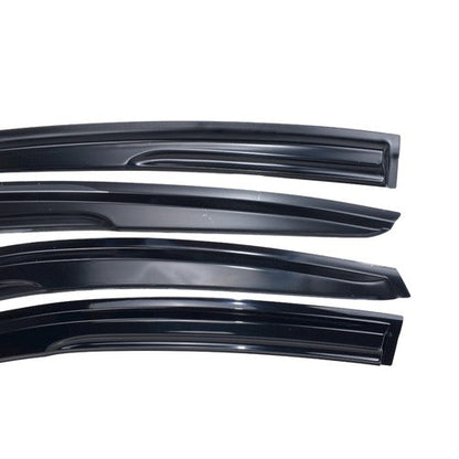 Fits for NISSAN VERSA 12-16 Side Window Visor Sun Rain Deflector Guard Thickened