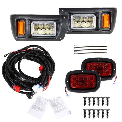 Headlights/Tail Lights Golf Cart LED Light Kit For Club Car DS Golf Cart 93+G&E