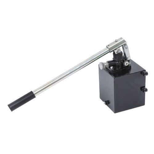 Hydraulic Piston Hand Pump 1.5 Cid 5 Quart With Release Knob For Single-Acting