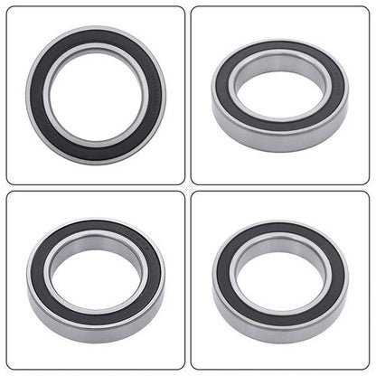 10Pcs 6908-2RS Bearings 40×62×12mm Double Rubber Seals Deep Groove Ball Bearing