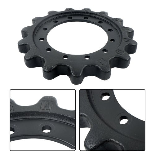 12 Bolt Hole 15T 304-1870 Drive Sprocket for Caterpillar 239D 249D 259D