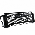 For 2020-2023 GMC Sierra 2500HD 3500HD Front Bumper Grille+Hood Trim Molding