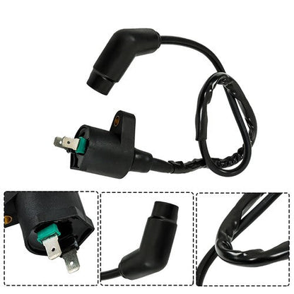 For Honda FourTrax 300 TRX300FW 4x4 CDI Ignition Coil Spark Plug Wire Harness