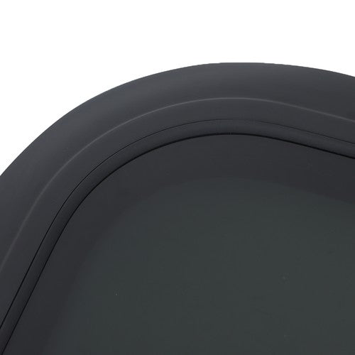 Black 36 “ Width × 15 ” Height RV Window Horizontal Sliding Window w/ Trim Ring