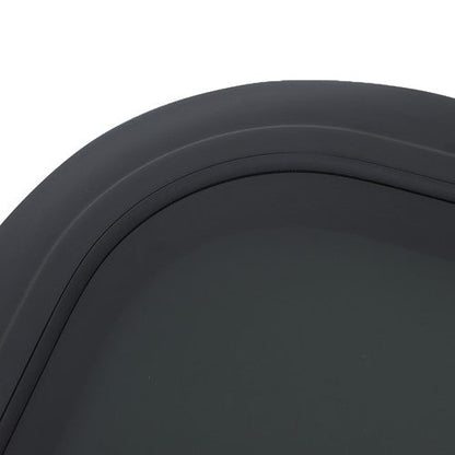 Black 36 “ Width × 15 ” Height RV Window Horizontal Sliding Window w/ Trim Ring