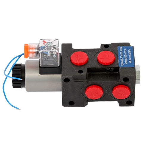 13 GPM Solenoid 12V DC 6 Port Hydraulic Adjustable Variable Flow Control Valve