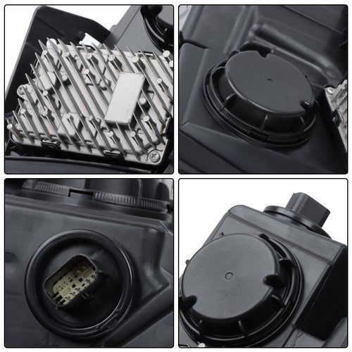Headlight Headlamp For Chevy Bolt EUV 2022-2023 LED Right Side Black Housing