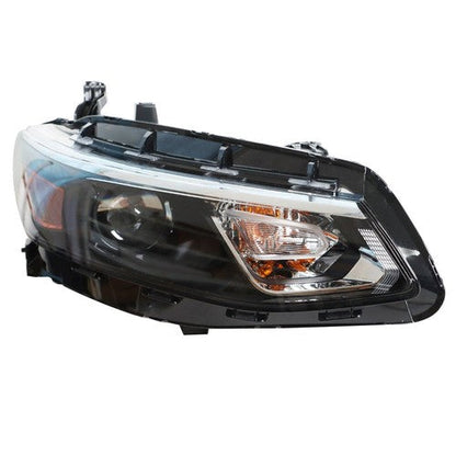 Black For Chevy Malibu 2016 2017 2018 Headlight Assembly Halogen Left+Right Side