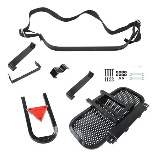 Universal Upgraded Golf Cart Rear Seat Bag Rack For EZGO Club Car Yamaha
