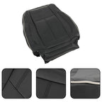 NEW For Hummer H3 2006-10 Driver Seat Cover Cushion+Backrest Black Leather