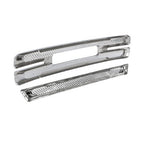 Chrome Fits GMC Sierra 1500 SLT AT4 2019-2022 Front Grille Covers Grill Overlay