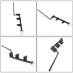 Universal Step Deep "V" Boat Trailer Steps Heavy-Duty Boat Steps w/ Handle