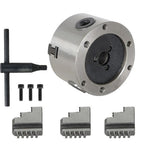 K11-80 Self-centering Lathe Drilling Part 80mm 3 Jaw Lathe Chuck Manual Chuck 3"