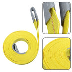2 Pcs 20' x 2" Lifting Sling Straps 9400lbs Fracture Strength for Hoist, Truck