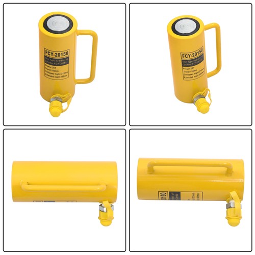 20 Ton Hydraulic Cylinder Ram Single Acting 6 Inch Stroke Lifting Jack Ram