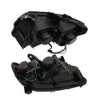 Headlights Black Fit For Chevy Colorado 2015-2022 Halogen Projector LH & RH Pair
