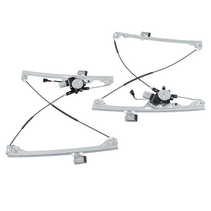 1 Pair Window Regulator w/ Motor For Chevy Silverado GMC Sierra 2007-2014