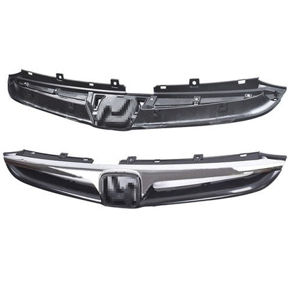 Front Grille Plastic Bumper Black Trim For Honda Accord 4-door Sedan 2006 2007
