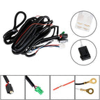 LH+RH Daytime Running Lights w/Wiring Switch For 19-21 Toyota Corolla Hatchback