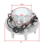 1Pc Front Wheel Hub Bearing 2WD For Chevy Silverado GMC Sierra 1500 Tahoe Yukon
