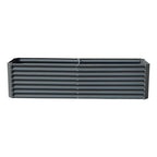 8x2x2 Ft Metal Raised Garden Beds Metal Planter Box Easy Assembl
