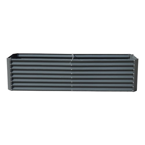 8x2x2 Ft Metal Raised Garden Beds Metal Planter Box Easy Assembl