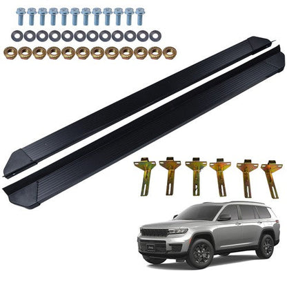 Grand Cherokee L 3 Row Side Step Running Boards for 2021 2022 2023 2024 2025