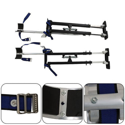 Drywall Stilts 36" - 48" Adjustable Aluminum Alloy For Painting Electrical Stilt