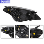 Halogen Headlights Pair for 2012-2014 for Toyota Yaris Hatchback LH RH
