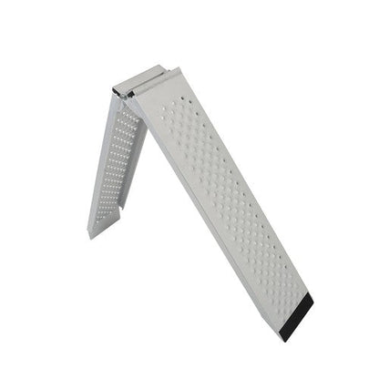 Motorcycle Aluminum Folding Loading Ramp 600 lbs ATV UTV Tractors Quads 76"×8.3"