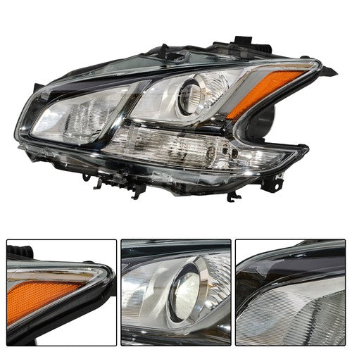 Left / Driver Side HID Headlight Assembly For Nissan Maxima 2009-2014 Headlamp