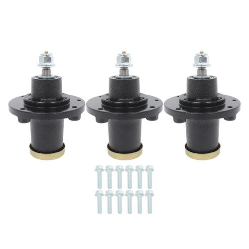3 Pack Spindle For Husqvarna Z248F MZ48 48-Inch Deck 539131898 532174375 Mower