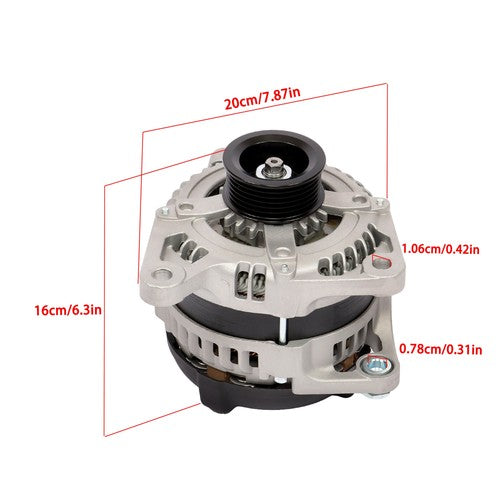 11294 For Dodge Chrysler Jeep Wrangler 2008-11 Alternator 3.8L 140A 12V CW New